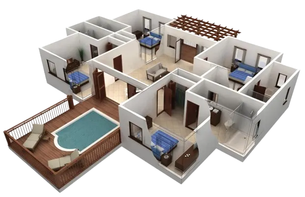 The Prestige Evergreen Floor Plan 1